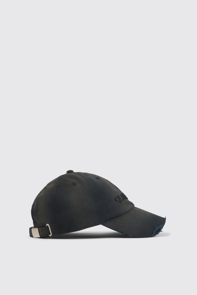 CAMPERLAB CAP Gorra negra efecto espray