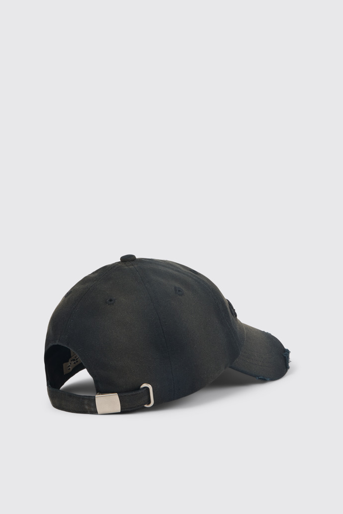 CAMPERLAB CAP Gorra negra efecto espray
