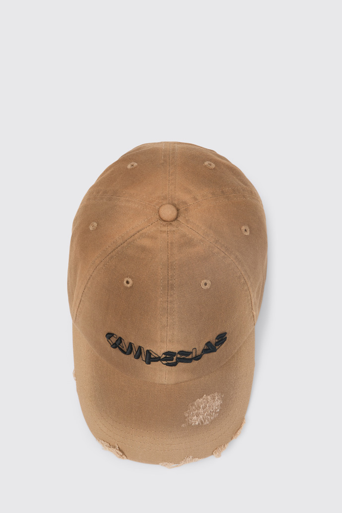 CAMPERLAB CAP Șapcă cu efect pulverizat, bej