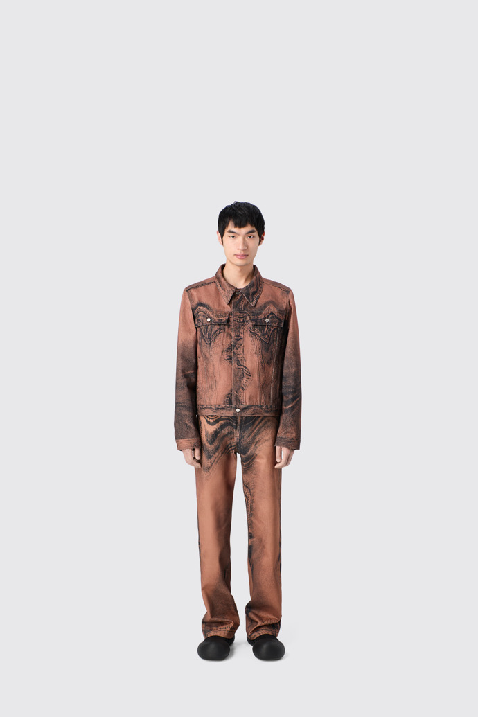CAMPERLAB DENIM Brown-black Denim Jacket