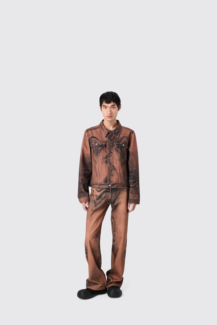 CAMPERLAB DENIM Brown-black Denim Jacket
