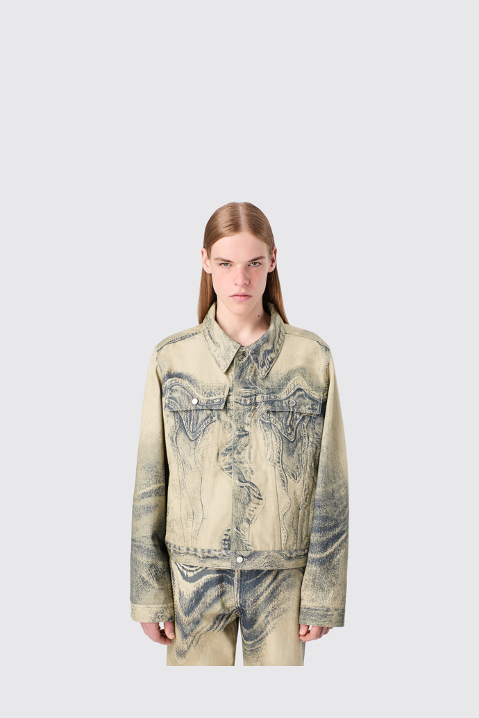 CAMPERLAB DENIM Sand-black Denim Jacket