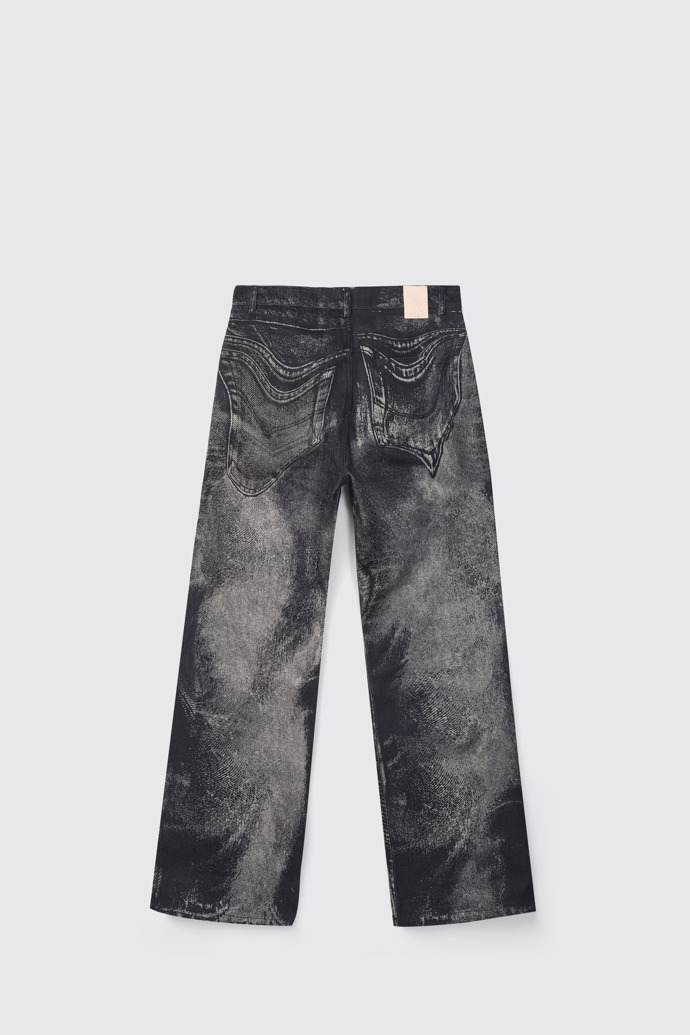 Back view of CAMPERLAB DENIM Black-gray Denim Jeans