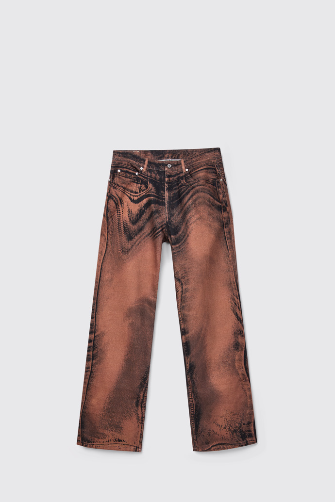 CAMPERLAB DENIM Jean en denim marron-noir