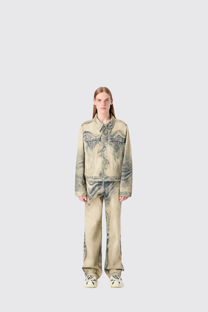 CAMPERLAB DENIM Jean en denim noir-sable