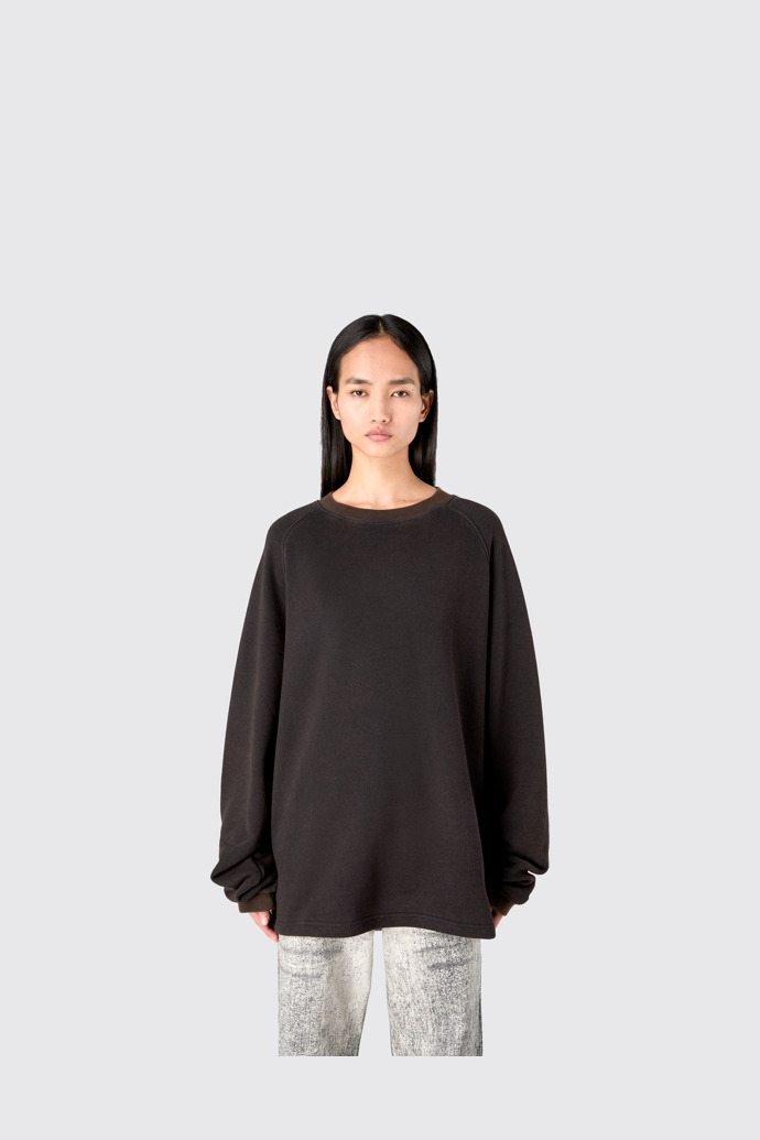 CAMPERLAB JERSEY Jersey negro desteñido de PYRATEX®