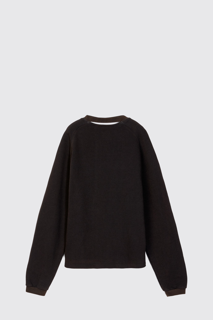 Back view of CAMPERLAB JERSEY Faded Black PYRATEX® Sweater