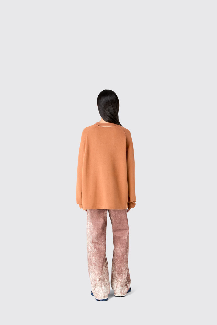 CAMPERLAB JERSEY Pull PYRATEX® dégradé couleur terracotta