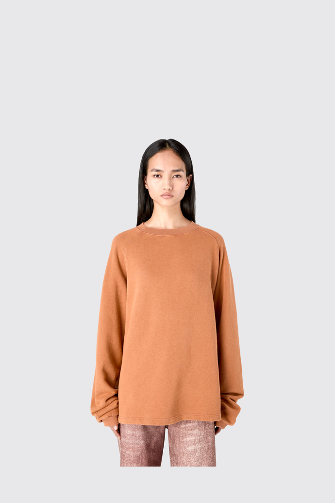 CAMPERLAB JERSEY Pull PYRATEX® dégradé couleur terracotta