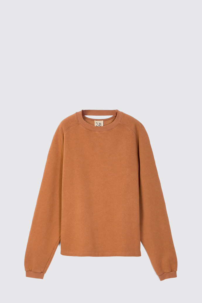 Side view of CAMPERLAB JERSEY Faded Terracotta PYRATEX® Sweater