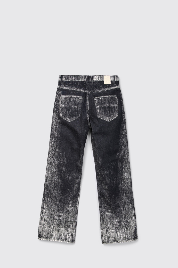 Back view of CAMPERLAB DENIM Muted black denim jeans