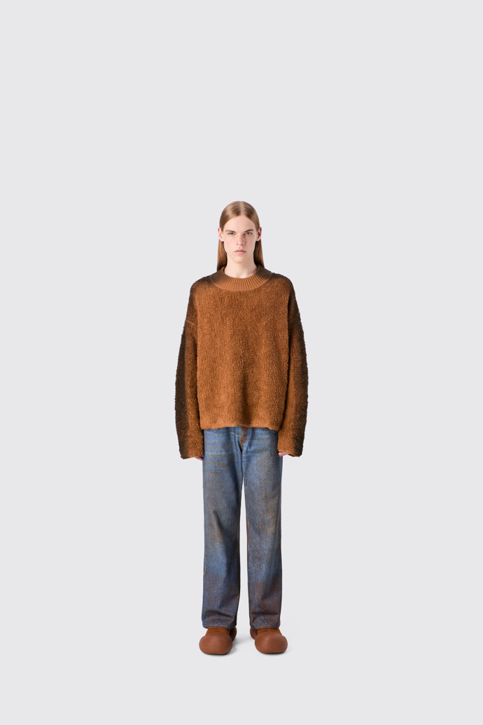 CAMPERLAB DENIM Terracotta-blue Denim Jeans