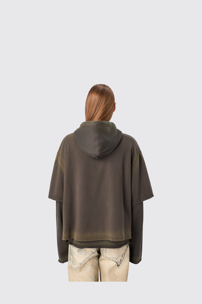 CAMPERLAB JERSEY Faded black Organic Cotton Hoodie