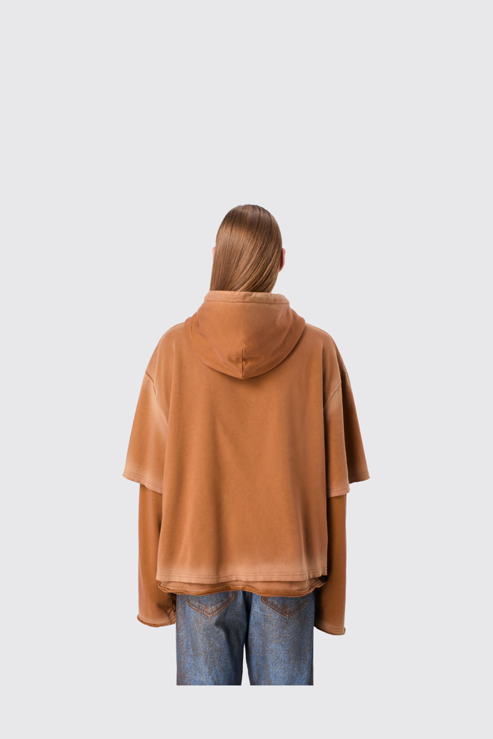 CAMPERLAB JERSEY Faded terracotta Organic Cotton hoodie
