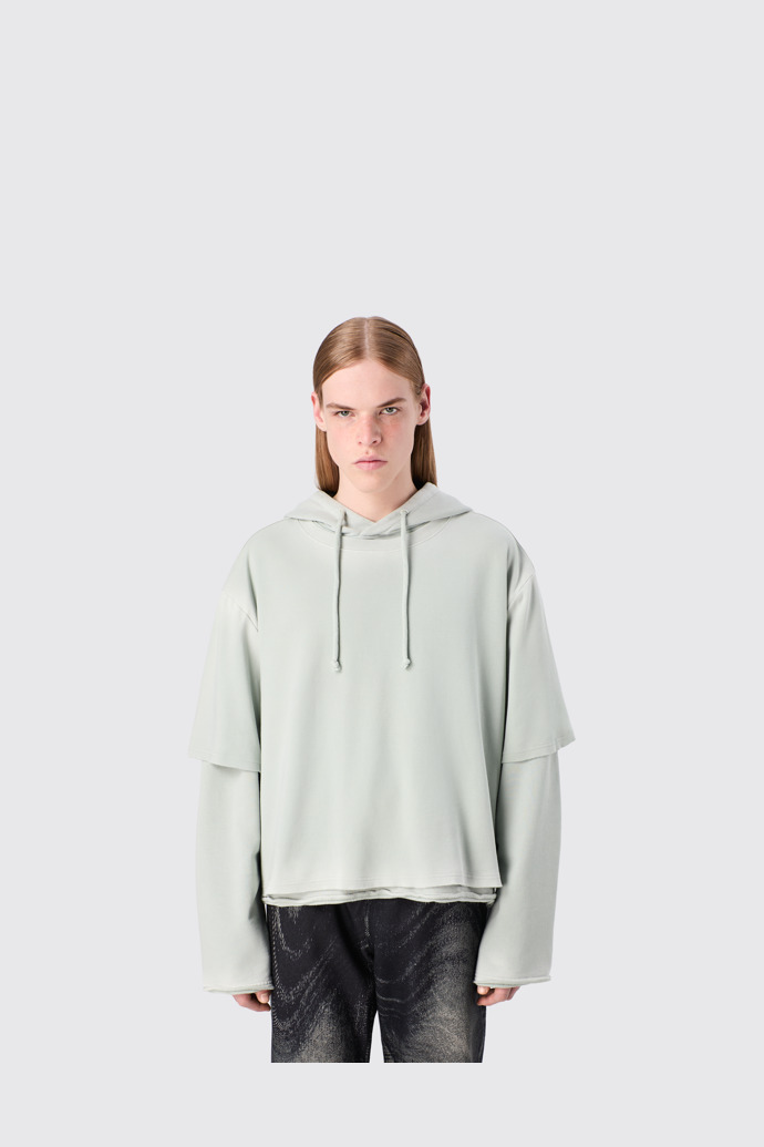 CAMPERLAB JERSEY Faded gray Organic Cotton Hoodie