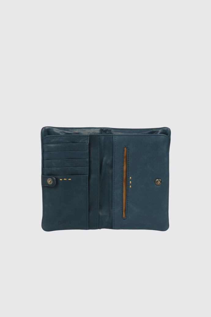 Overhead view of Soft Leather Wallets for Unisex