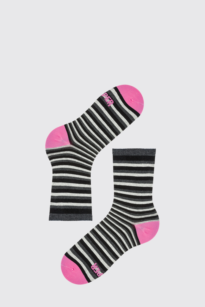 Overhead view of Mori Multicolor Socks for Unisex