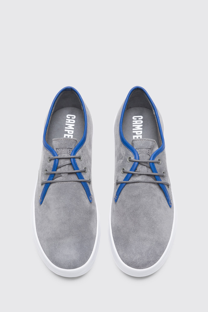 Overhead view of Pursuit Grey Sneakers for Men