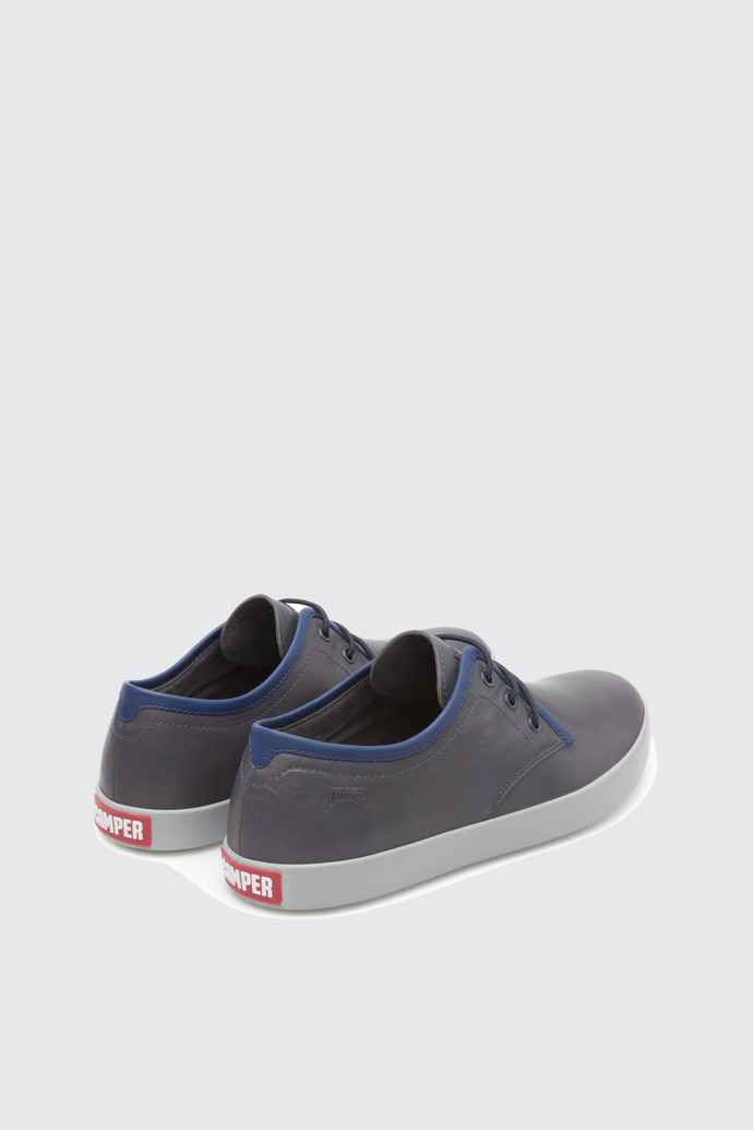Back view of Pursuit Grey Casual Shoes for Men