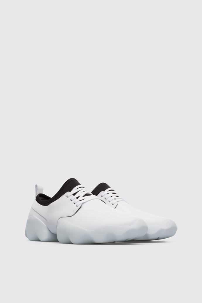 Front view of Dub White Sneakers for Men