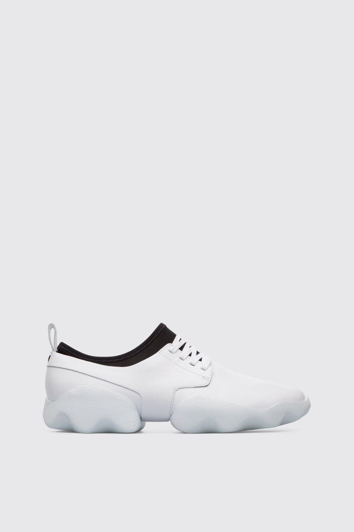Side view of Dub White Sneakers for Men