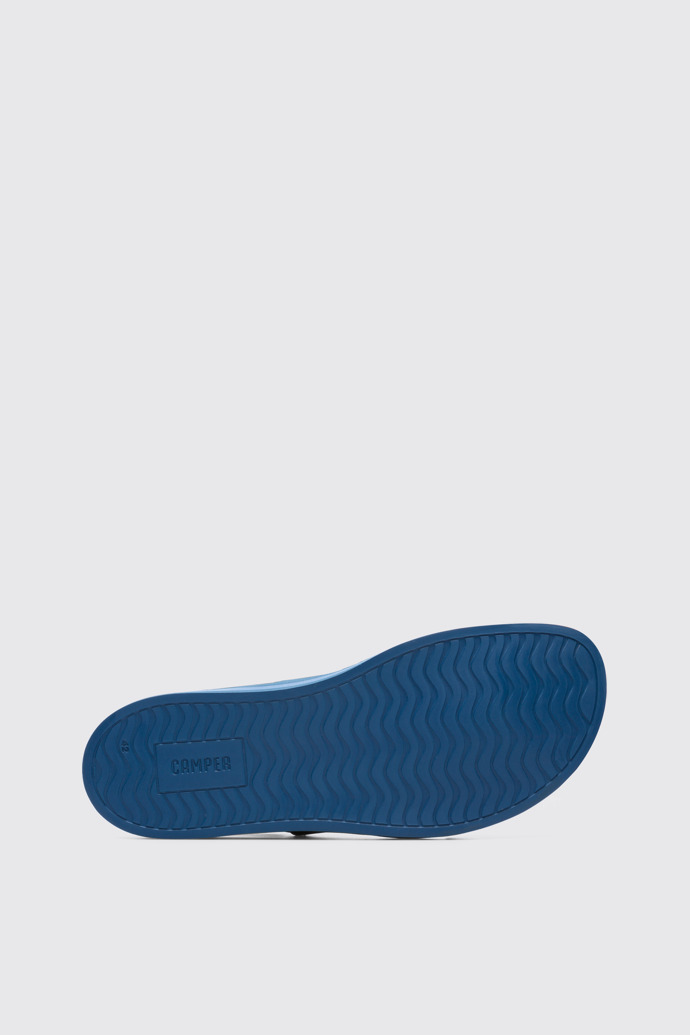The sole of Spray Blue Sandals for Men