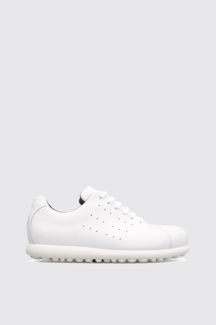Side view of Pelotas White Casual Shoes for Men