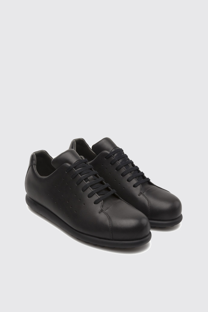 Front view of Pelotas Black Casual Shoes for Men
