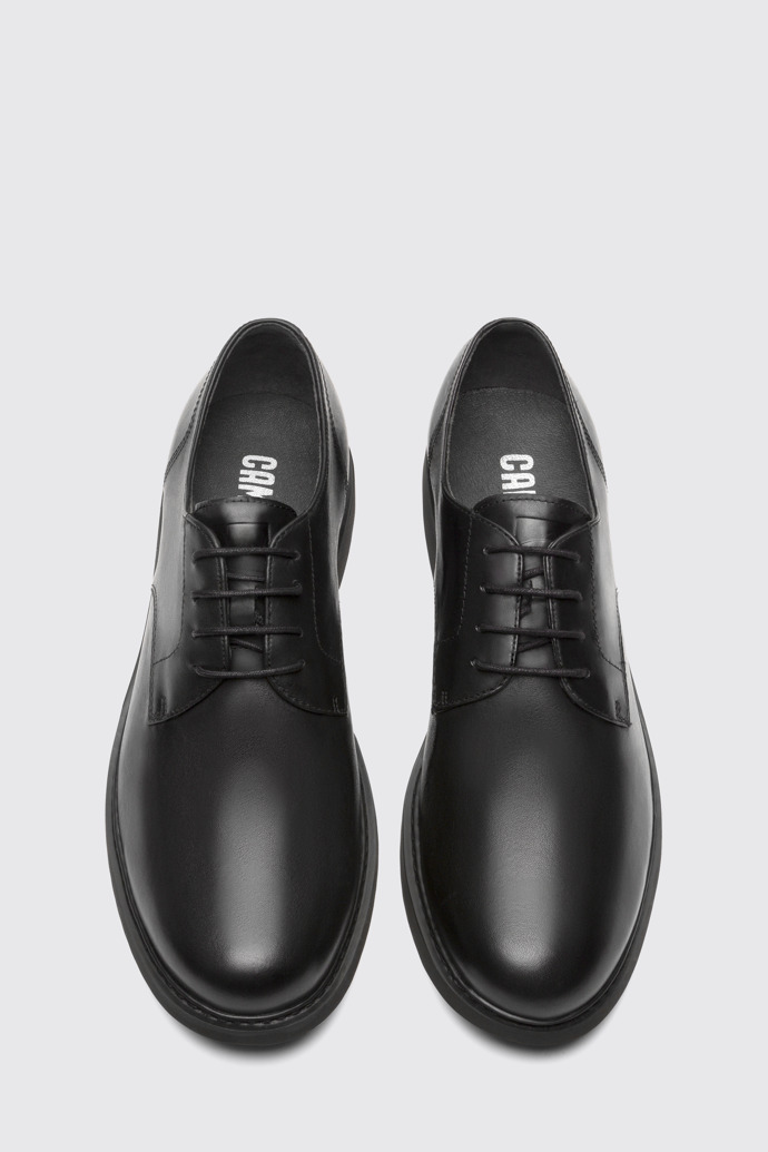 Neuman Zapato blucher negro para hombre