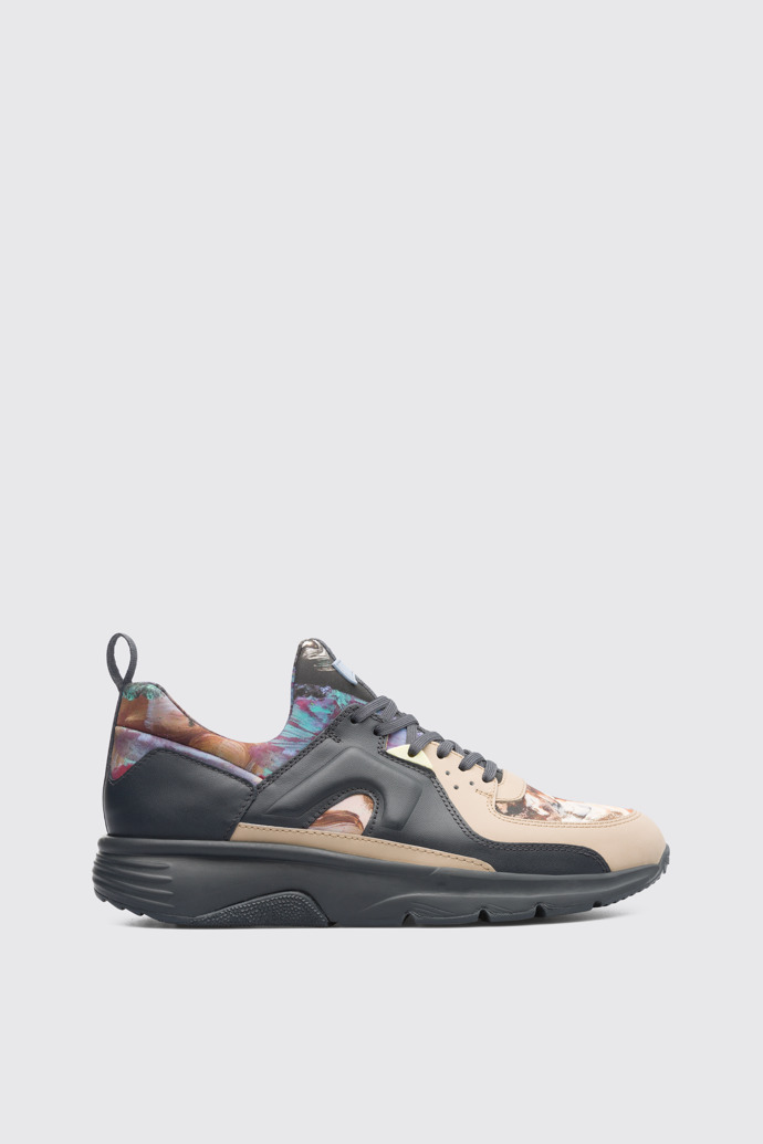 Side view of Drift Multicolor Sneakers for Men