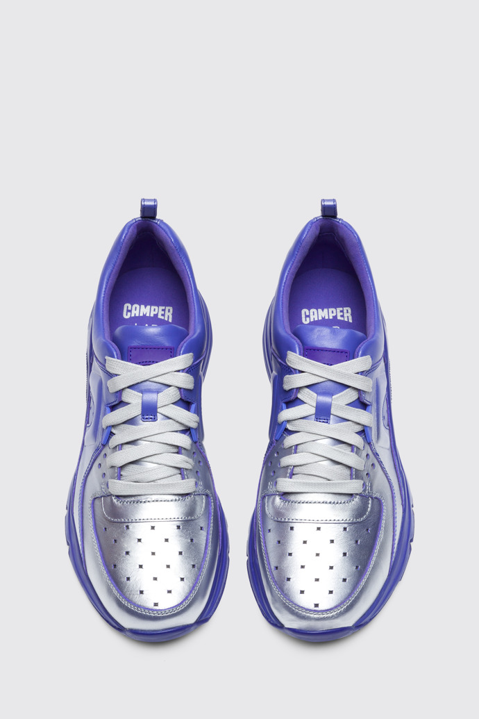Overhead view of Drift Purple Sneakers for Men