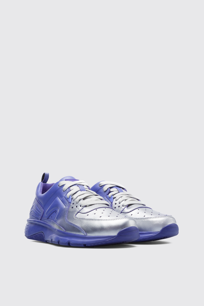 Front view of Drift Purple Sneakers for Men