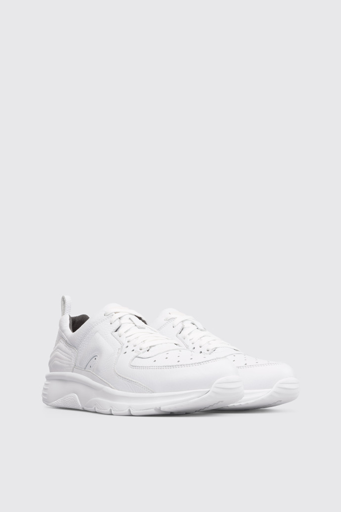 Front view of Drift White Sneakers for Men