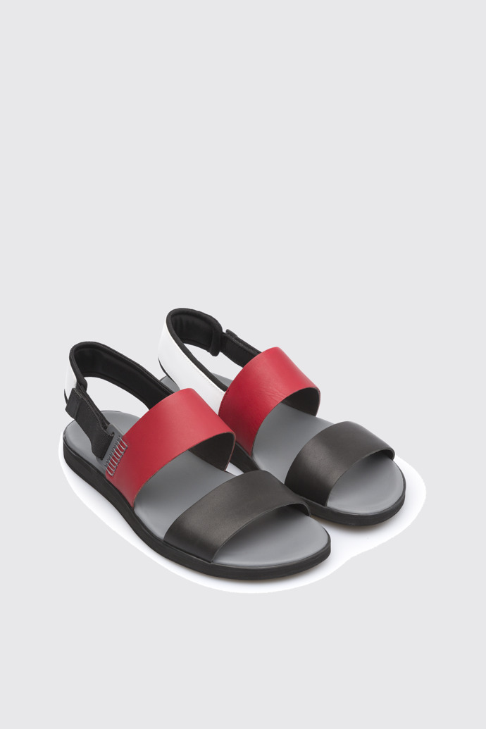 Front view of Spray Multicolor Sandals for Men