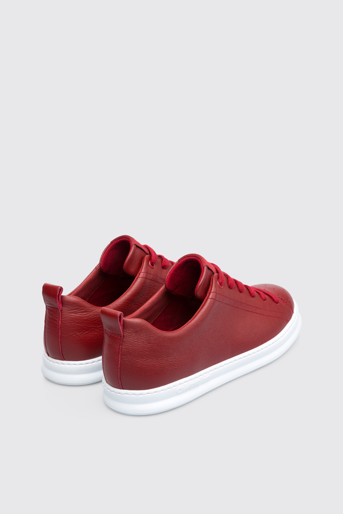 Back view of Runner Red Sneakers for Men