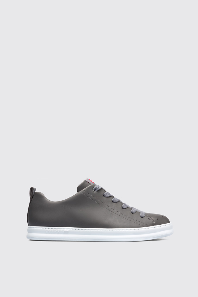 Side view of Runner Grey Sneakers for Men