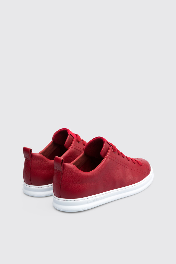 Back view of Runner Red Sneakers for Men