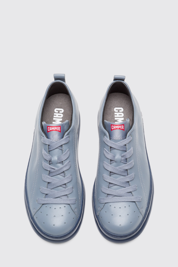Overhead view of Runner Grey Sneakers for Men