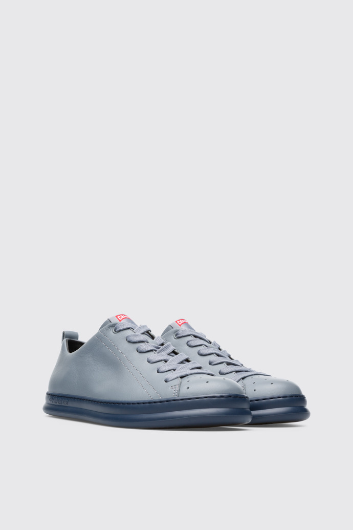 Front view of Runner Grey Sneakers for Men