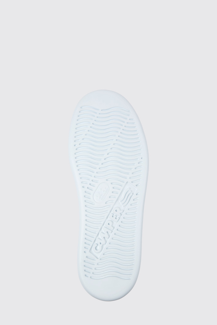 The sole of Runner Blue Leather Men's Sneakers.