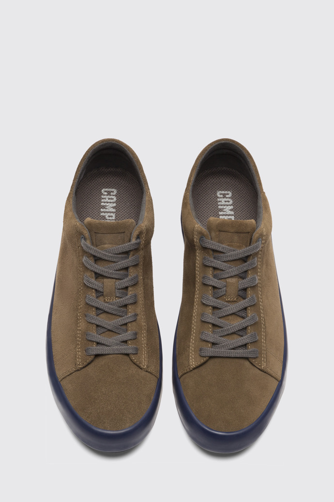 Overhead view of Andratx Brown Sneakers for Men