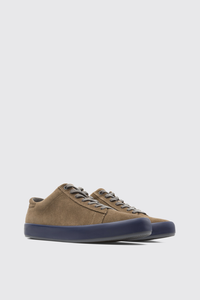 Front view of Andratx Brown Sneakers for Men