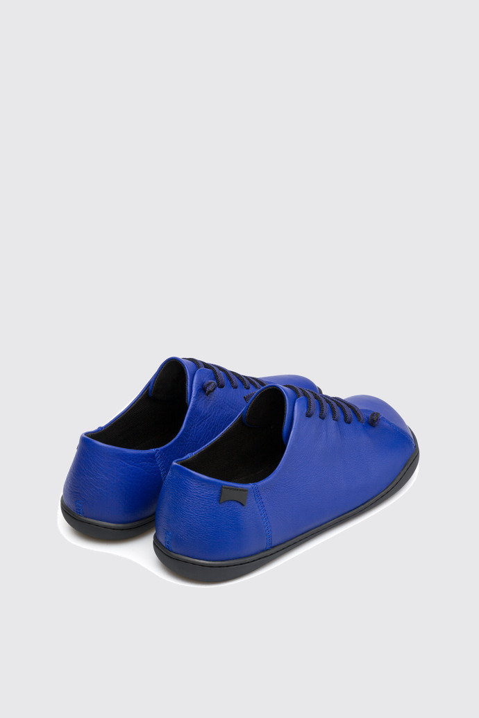 Back view of Peu Blue Casual Shoes for Men