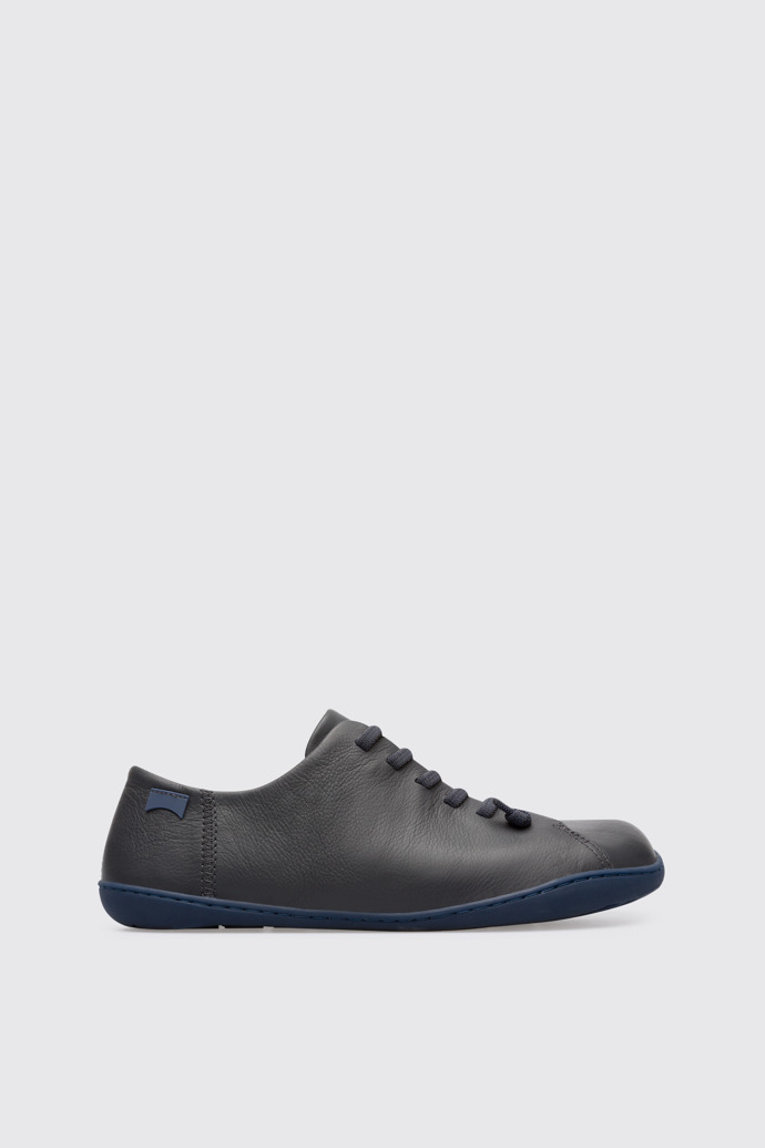 Side view of Peu Grey casual sports shoe for men