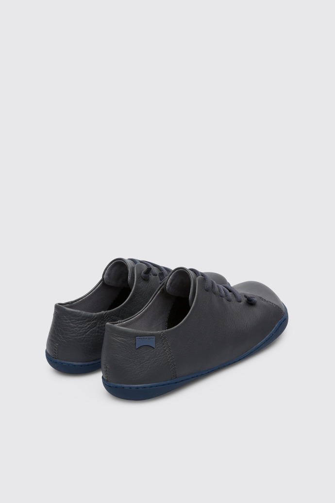 Back view of Peu Grey casual sports shoe for men