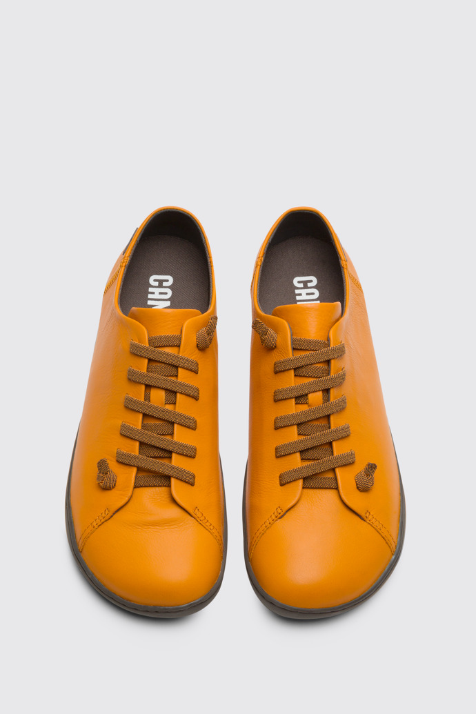 Overhead view of Peu Orange casual sports shoe for men