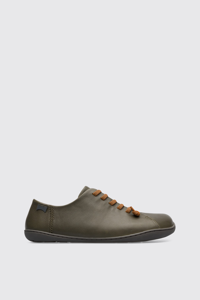 Side view of Peu Green casual sports shoe for men