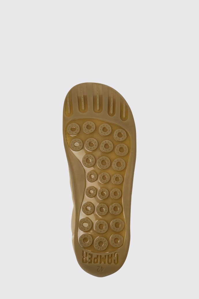 Peu Beige leren herenschoenen
