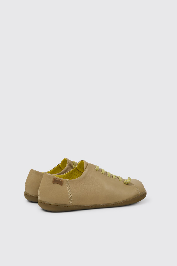 Peu Beige leren herenschoenen