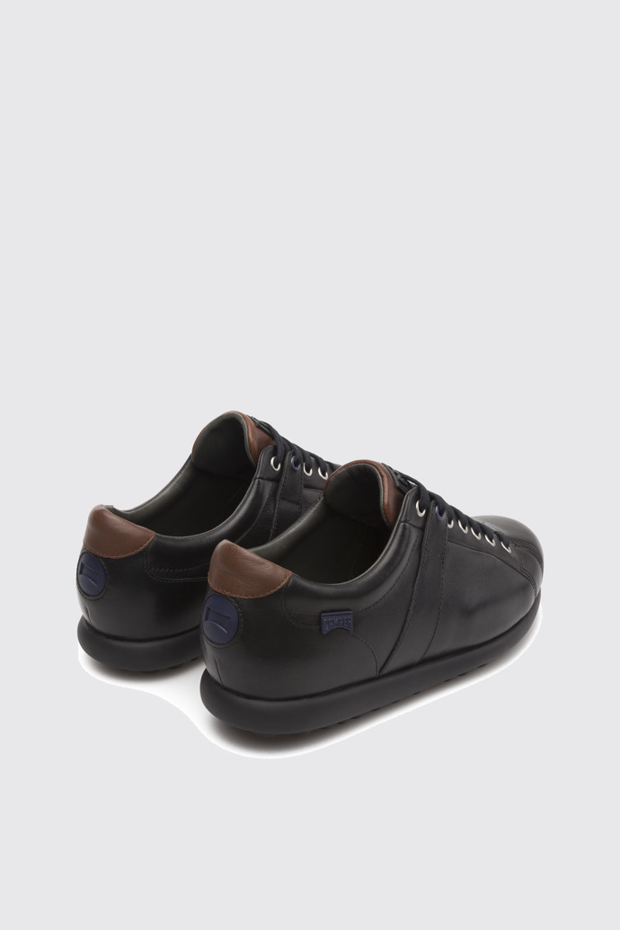 Back view of Pelotas Black Casual Shoes for Men
